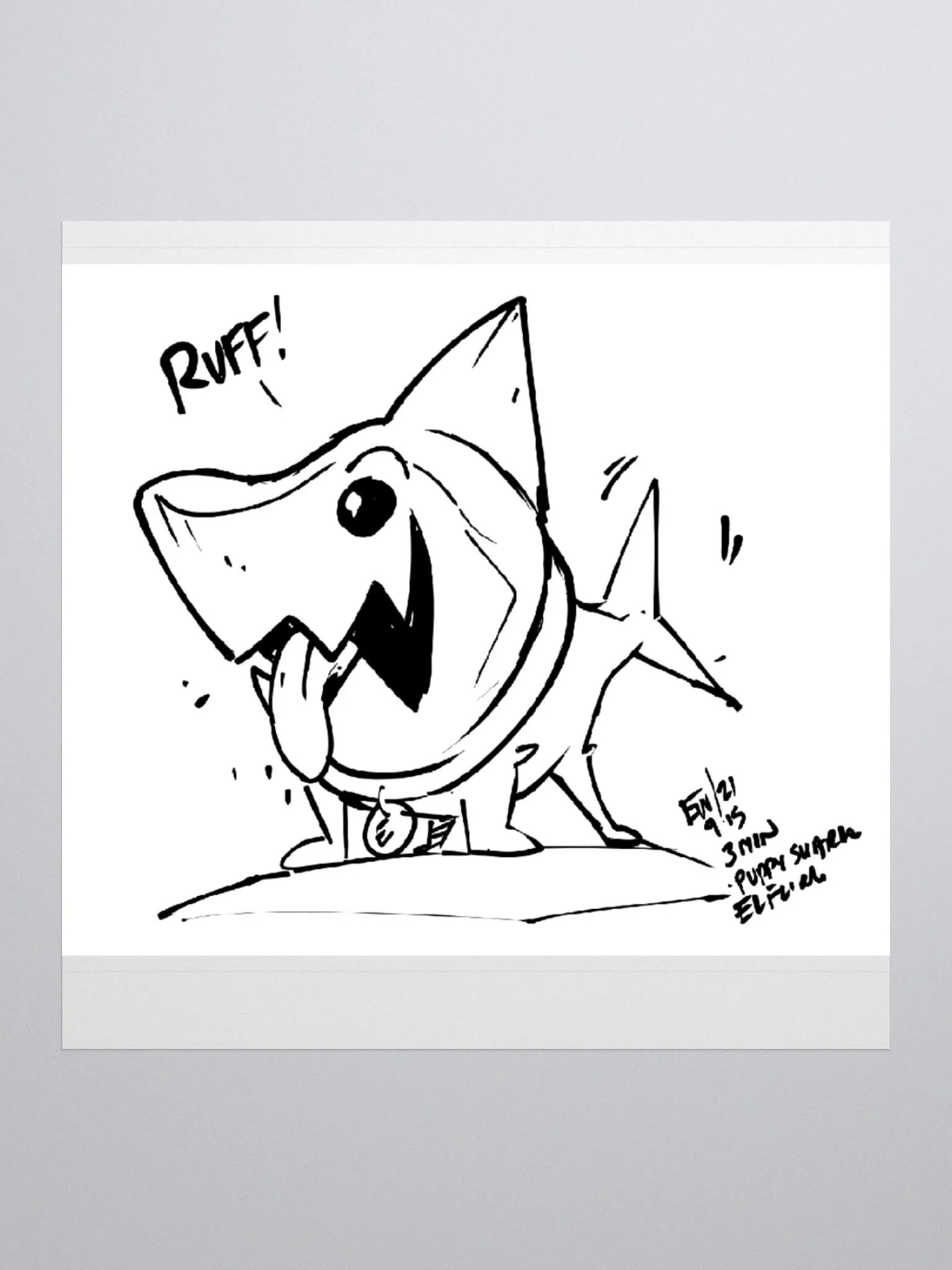 Color Me In PuppyShark product image (1)