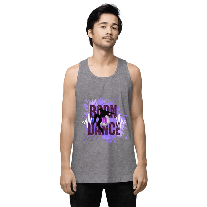 Born to Dance His Silhouette Embrace Tank Top product image (9)