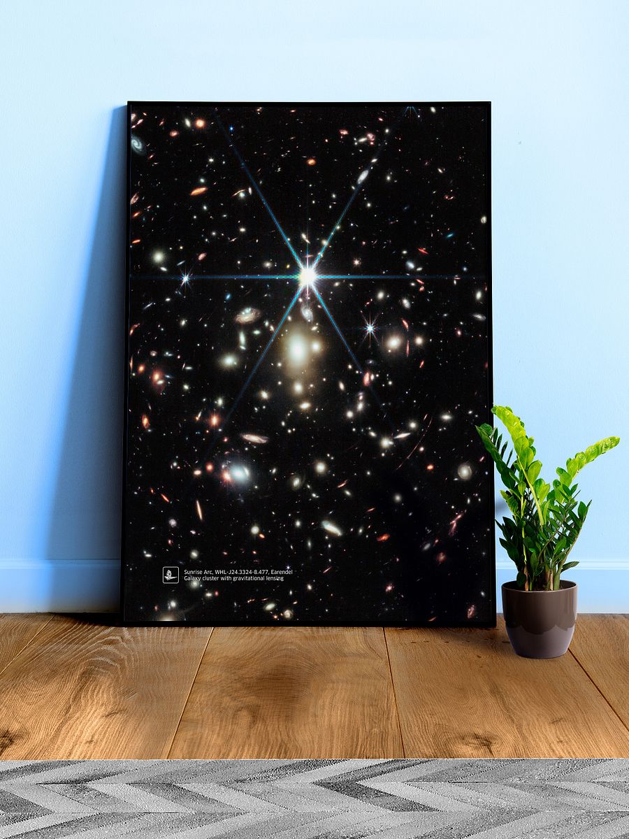 Sunrise Arc, WHL-J24.3324-8.477, Earendel (James Webb/JWST) — space poster product image (30)