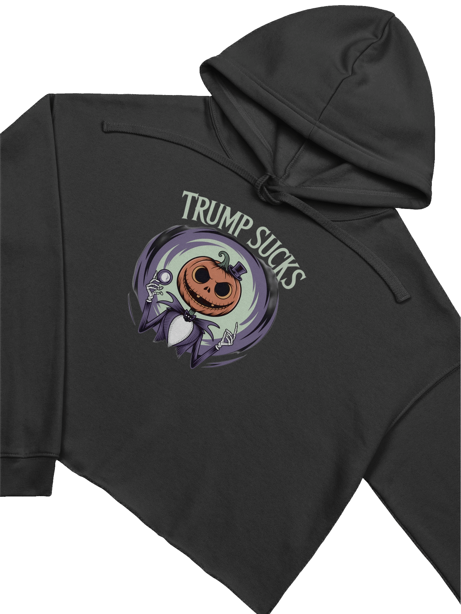 Halloween Pumpkin Crop Hoodie product image (5)
