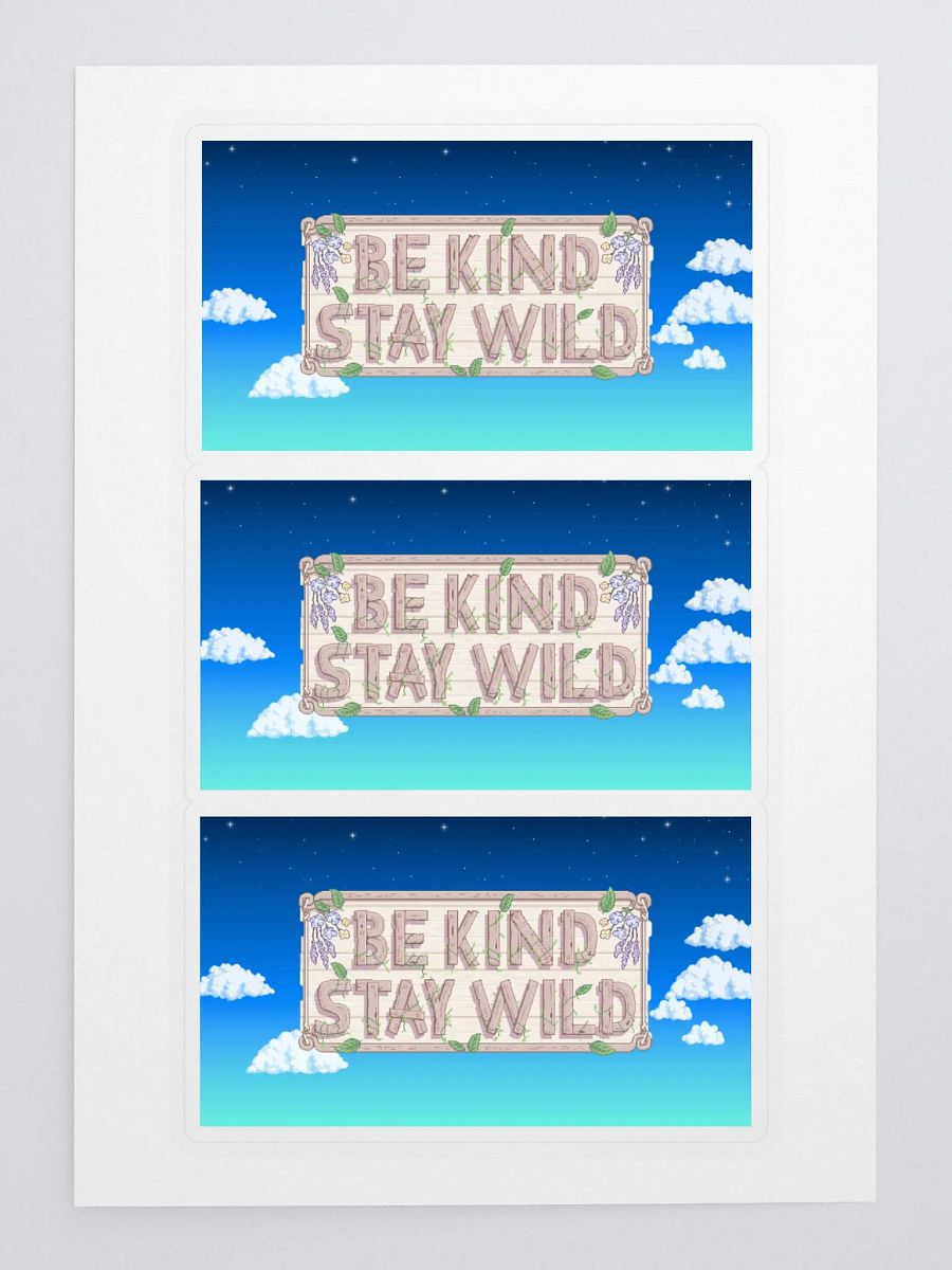 Daytime Be Kind Stardew Inspired Stickers product image (3)