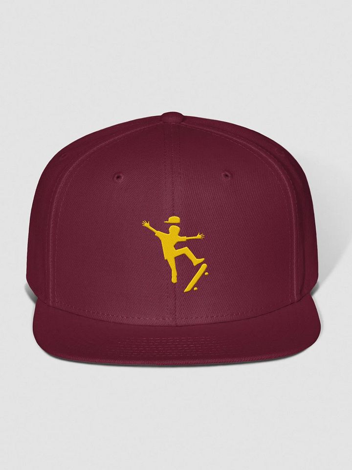 Dazzle Deck Burgundy Maroon Baseball Cap product image (1)