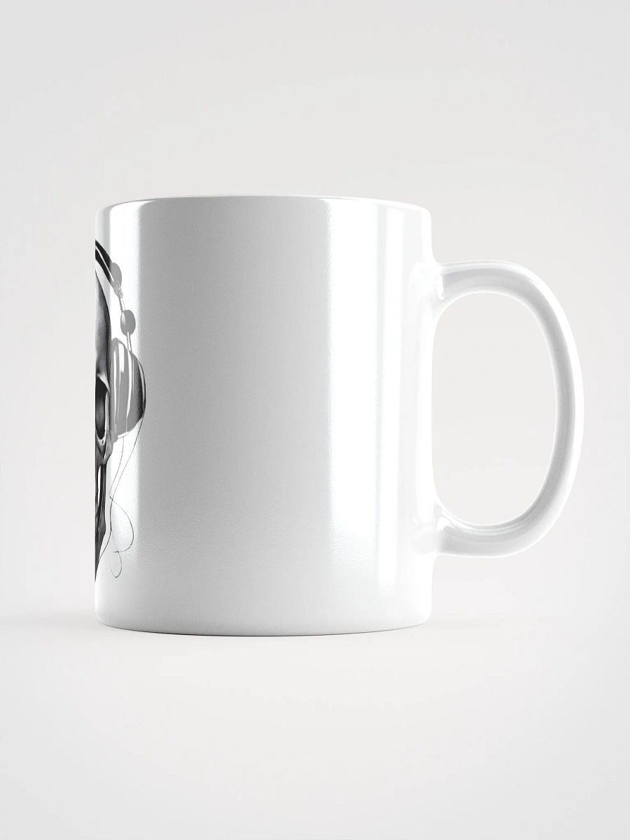 Batista736 Skull with Headphones Mug product image (1)