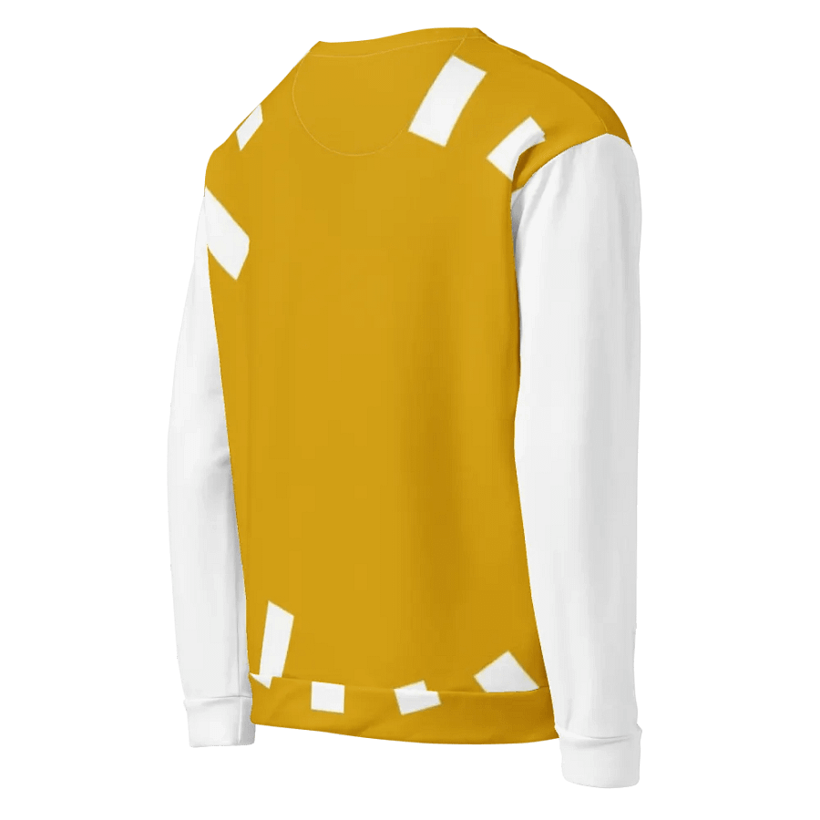 Clock Mustard Mosaic Unisex Sweatshirt product image (6)
