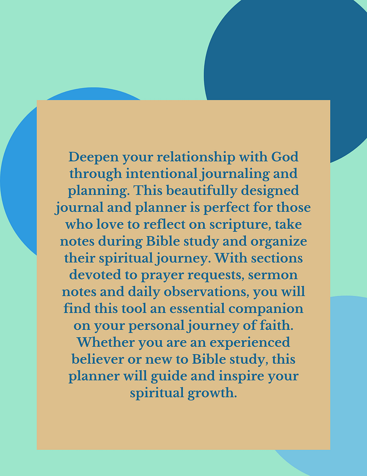 Today Talking with God-Bible Study Diary & Planner Pages product image (2)