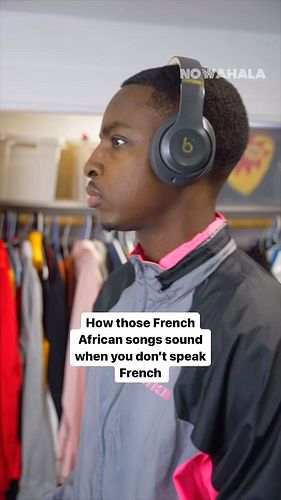 How French African Music sounds when you don’t speak French 😂 🇫🇷 #afrobeats #afropop #viral #music #nowahala 

🎥 @iamtresor