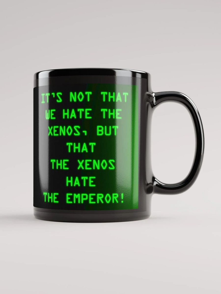 Nuka Regiment Black Glossy Mug product image (3)