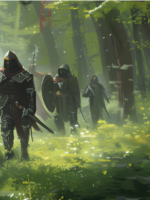 Mercenaries of the Realm Armored Allies in the Enchanted Forest product image (3)