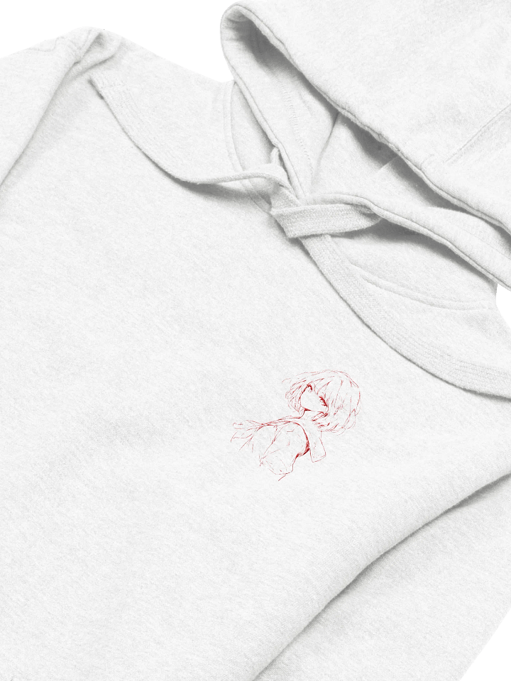 Minimalisitc Anime Left Embroidered Hoodie product image (2)