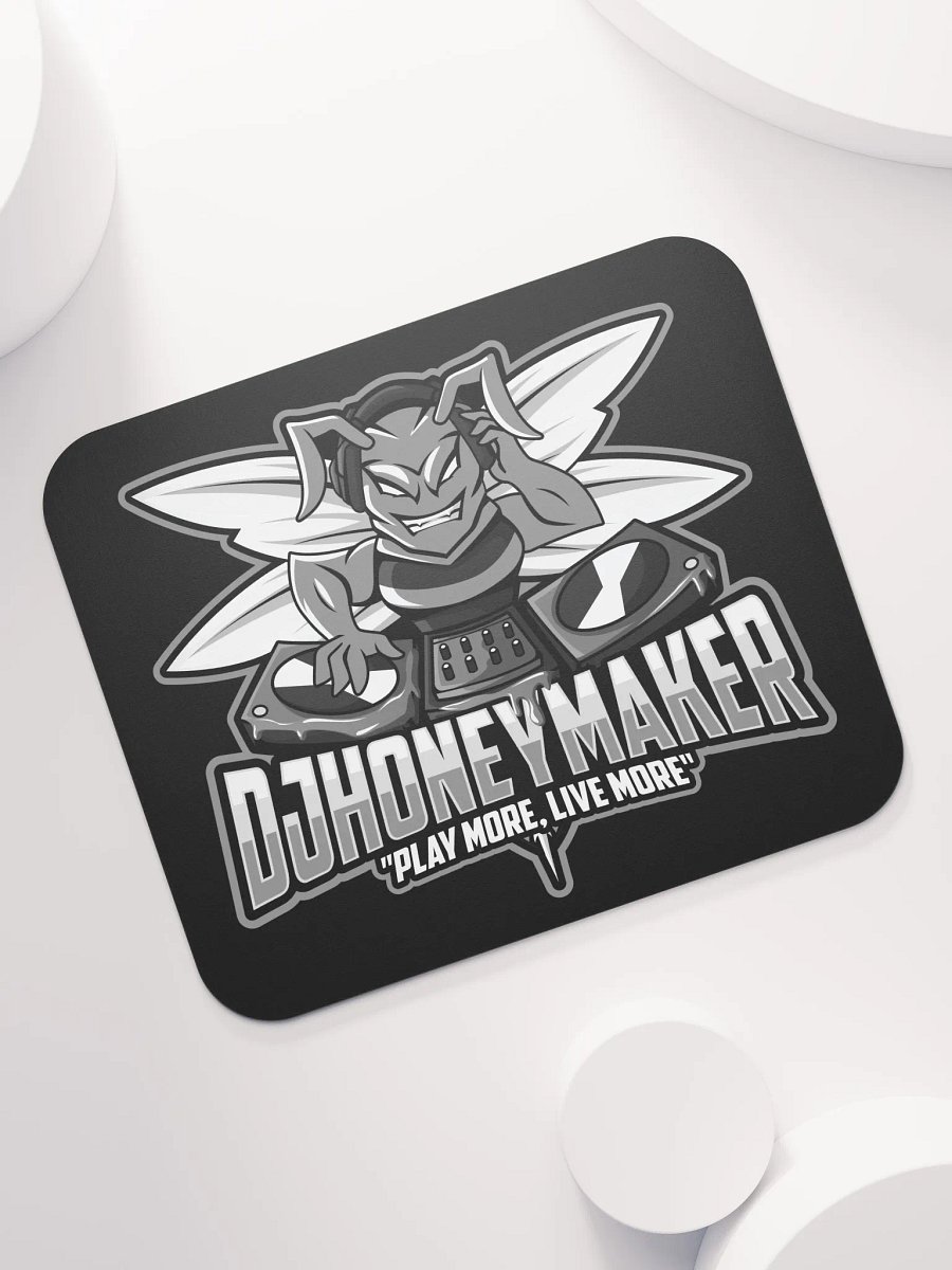 Black & White Logo Classic Mouse Pad product image (7)