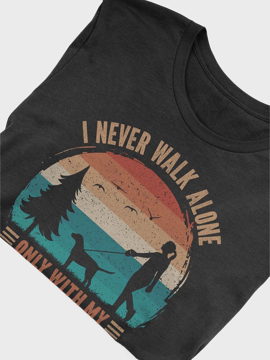 Mountain Cur Dog Walking MOM Retro Vintage Sunset Silhouette Shirt product image (6)