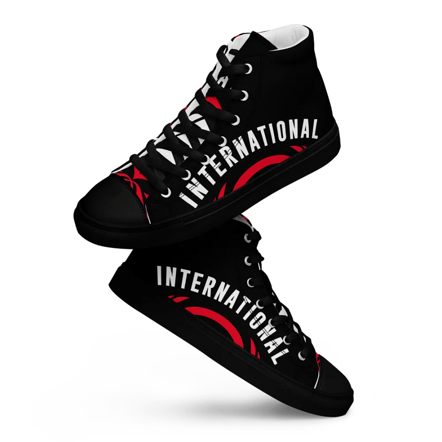 IFBNewsfeed.Org's Men's High Top Canvas Shoes product image (8)