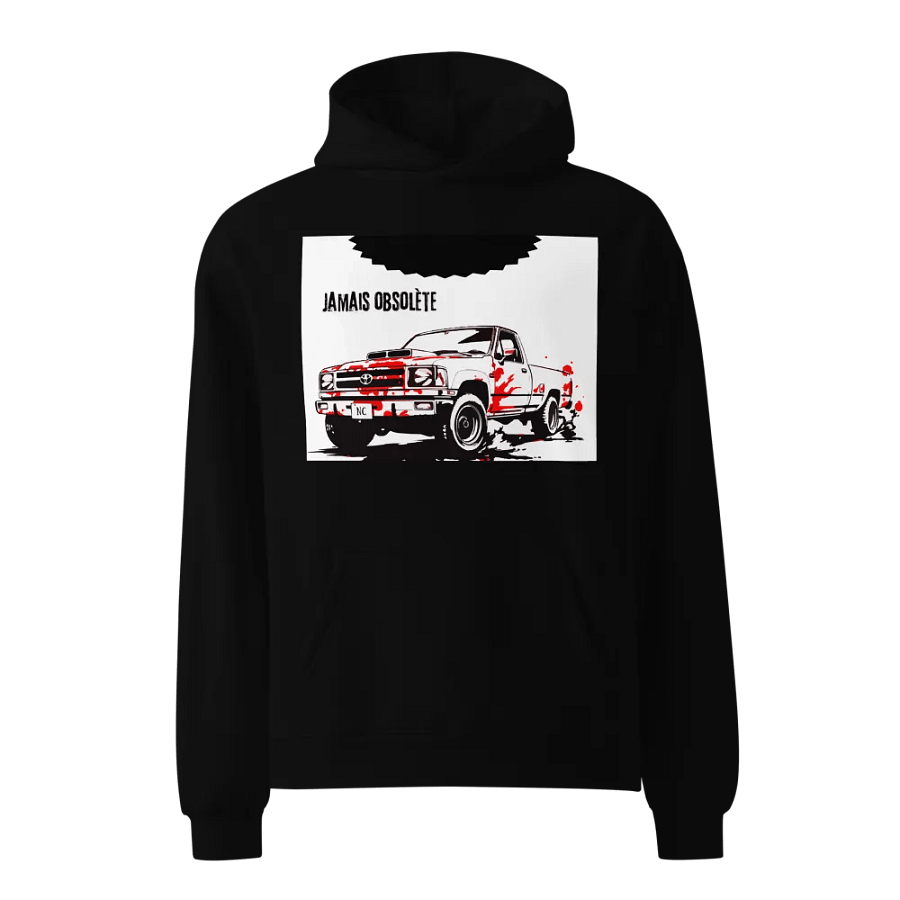 Graphic Red Truck Unisex Hoodie product image (1)