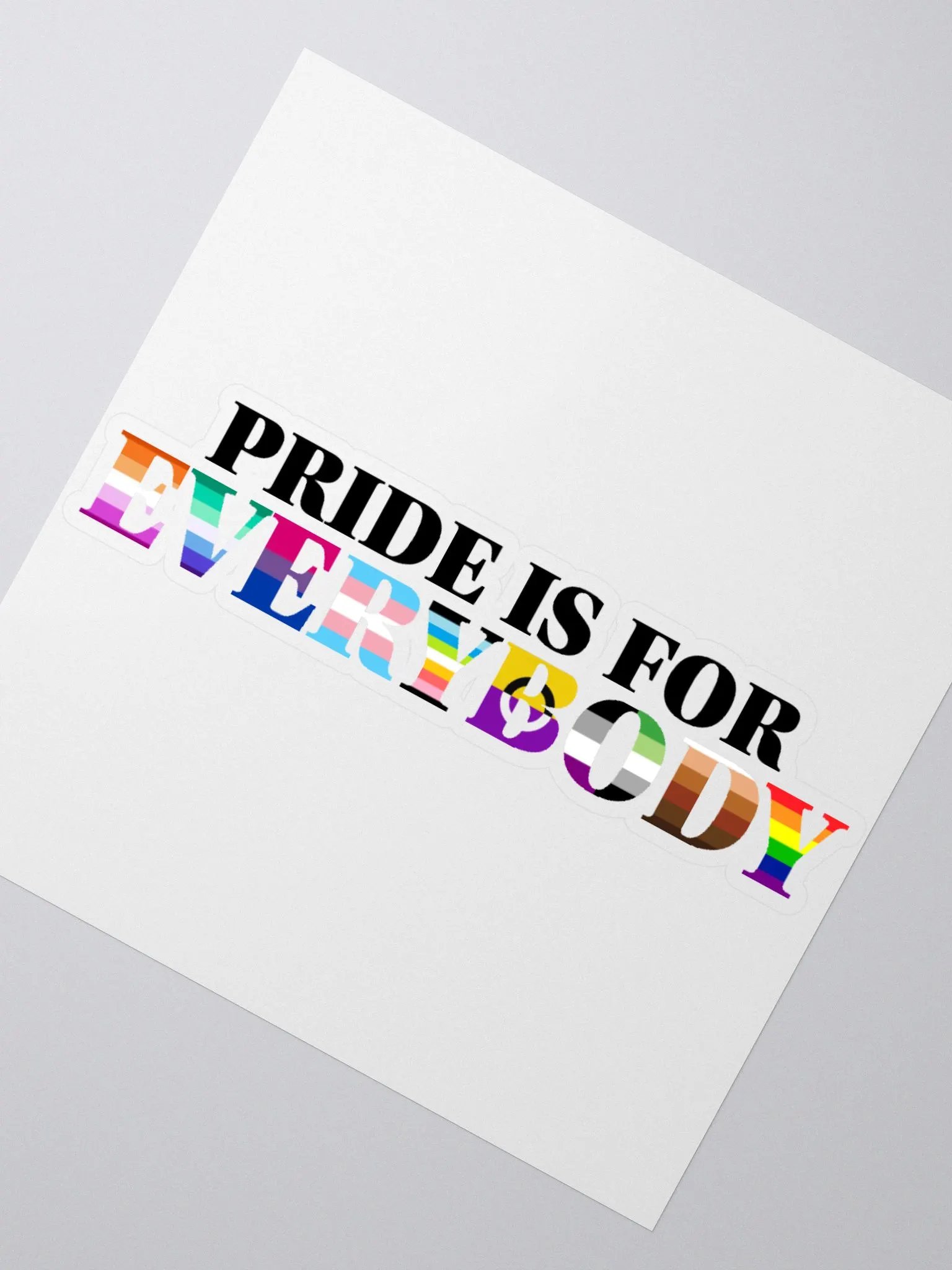 Pride for Everybody (sticker) product image (2)