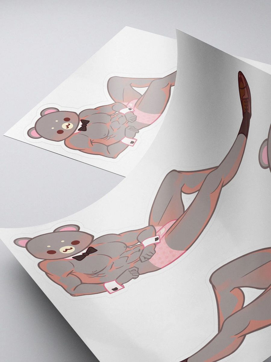 'Fancy Time' kuma Stickers product image (4)