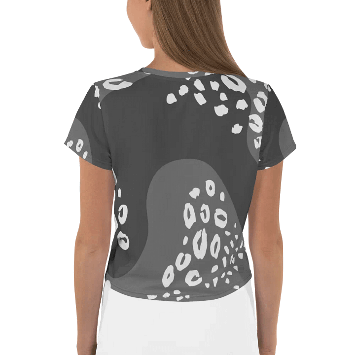 Grey Jungle Allure Crop Tee product image (2)