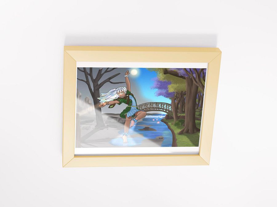 Luminous Painter of Worlds Original Artwork product image (3)