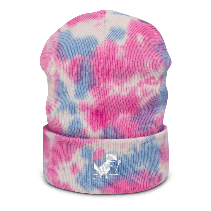 NO SPOONS tie-dye beanie product image (5)