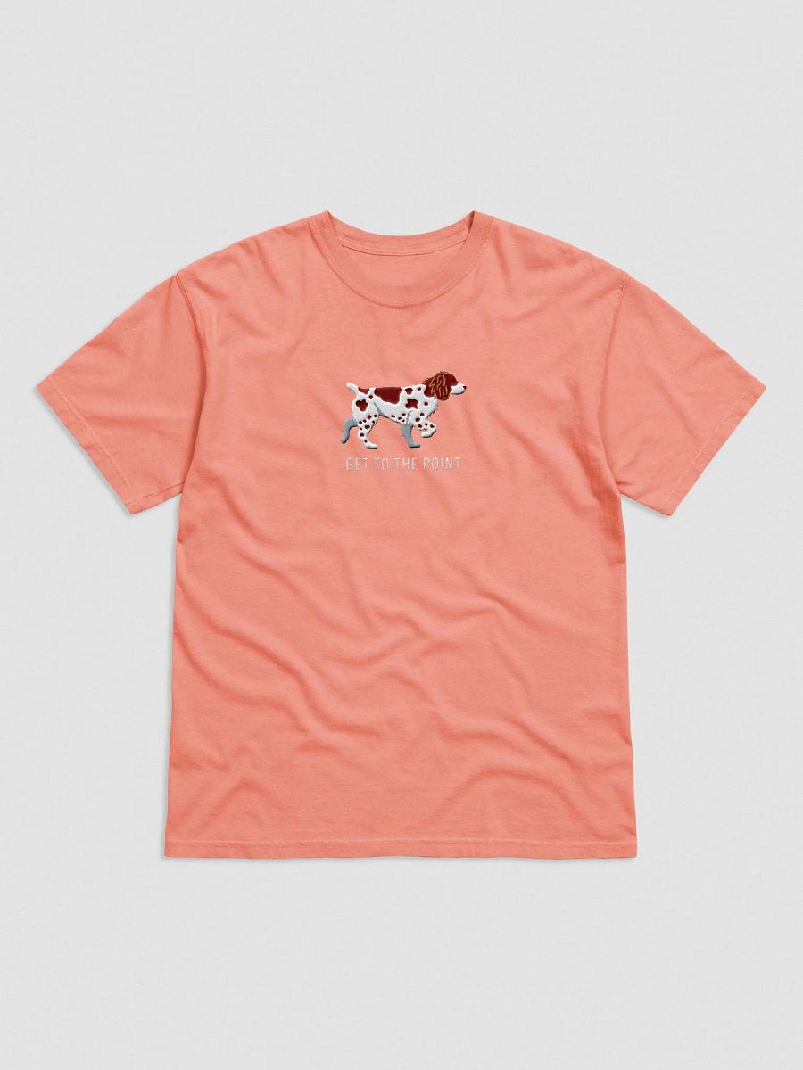 Get to the Point T-Shirt(Embroidered) of a Brittany Spaniel(Liver) product image (4)