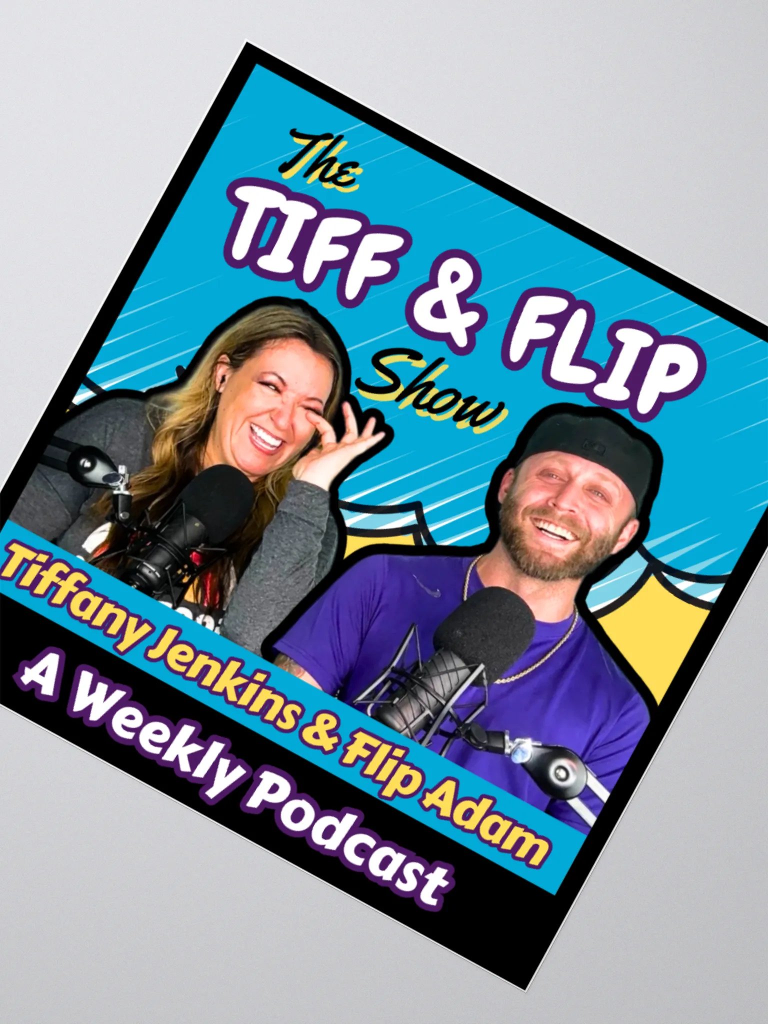 T&F Logo Sticker product image (2)