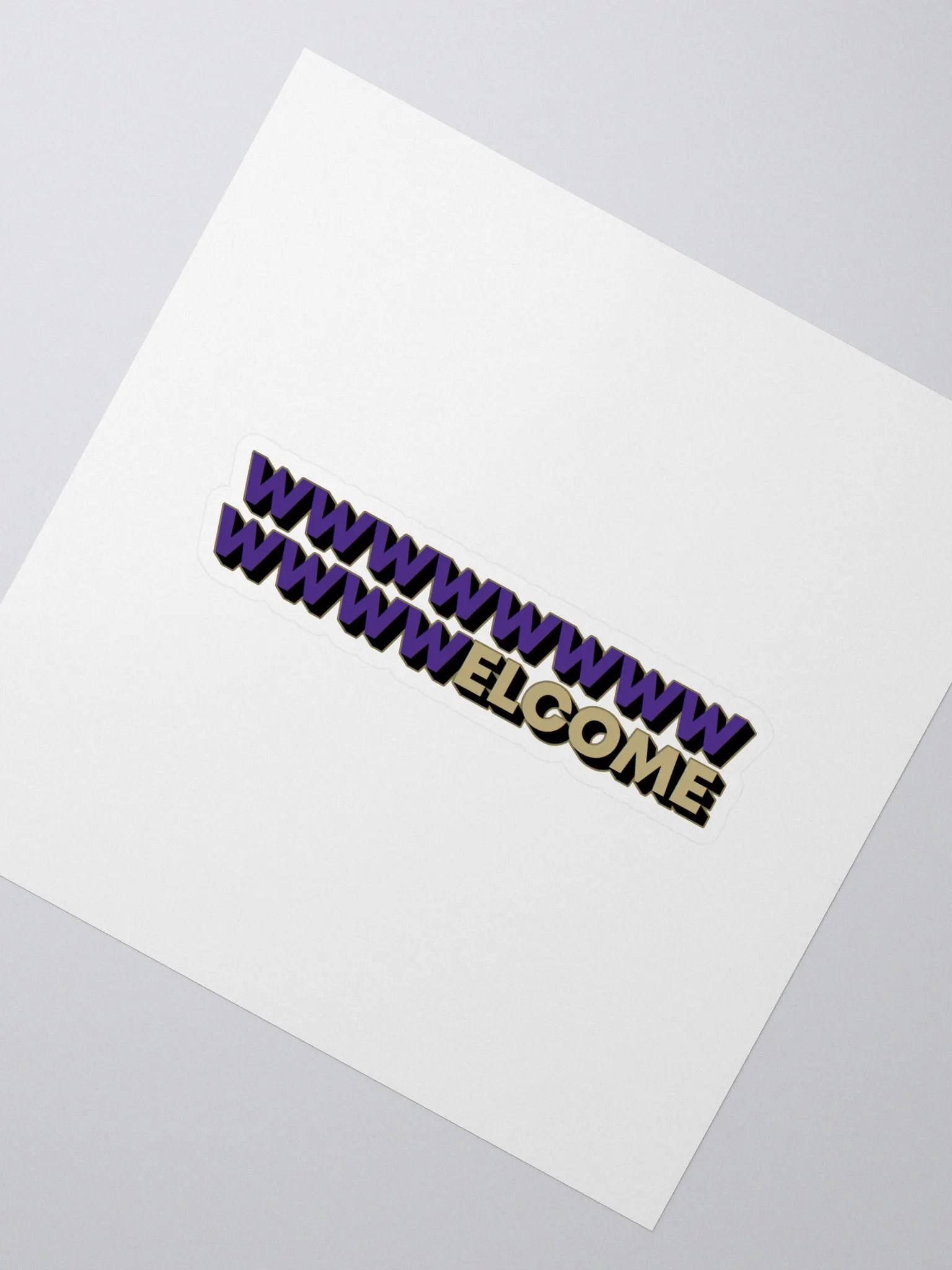 Seattle 91 Welcome Sticker product image (2)