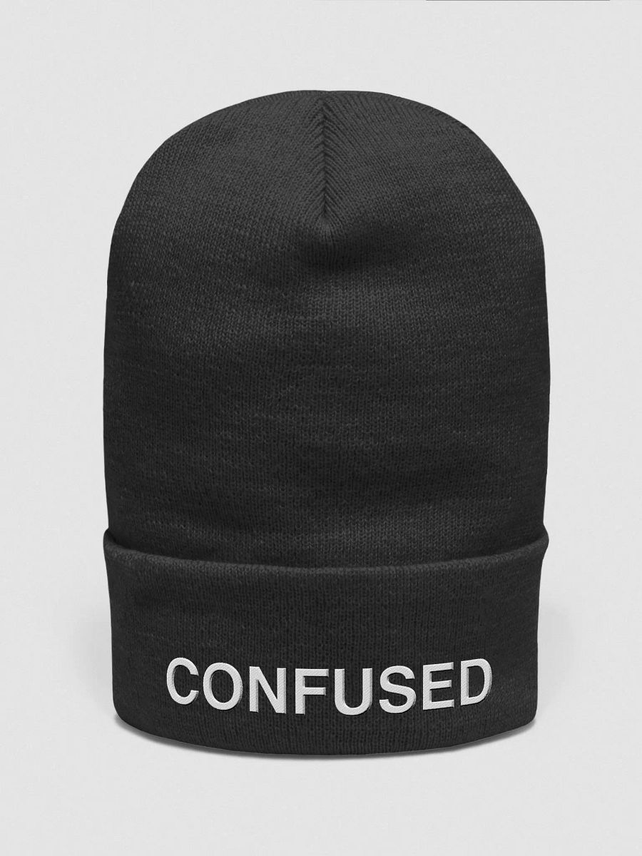 CONFUSED Beanie product image (2)
