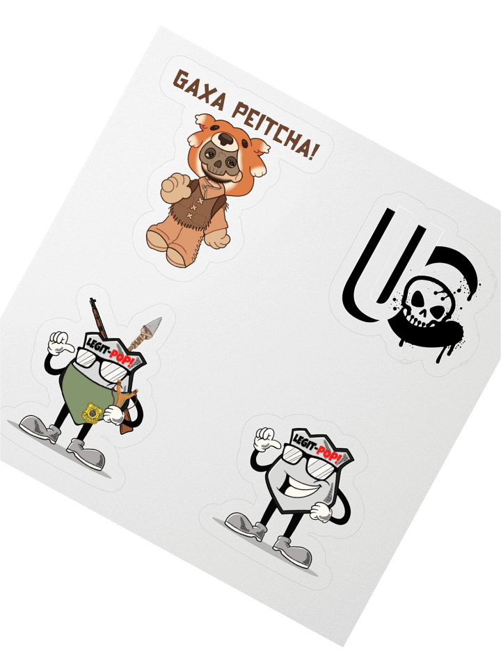 Legit-POP! Kiss Cut Sticker Set product image (4)