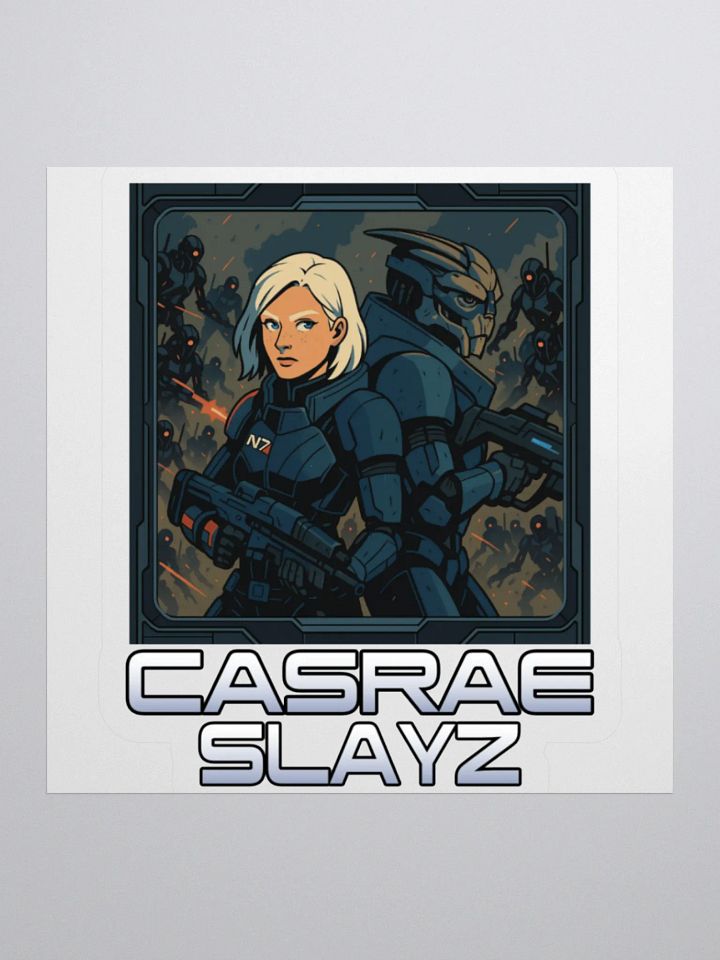 CasRae Mass Effect Garrus Sticker product image (1)