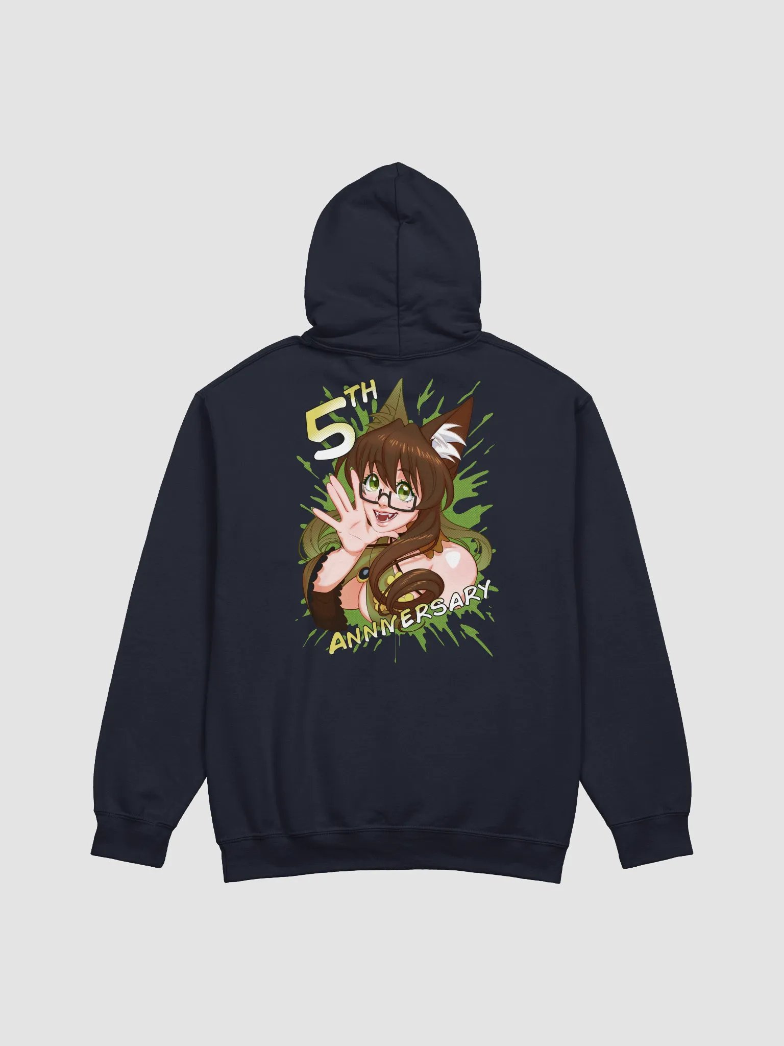 Fifth Year Anniversary Pullover hoodie product image (2)