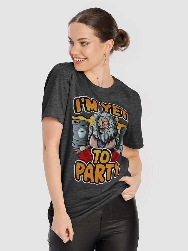 I’m Yeti to Party – Funny Pun T-Shirt for Beer Lovers product image (2)