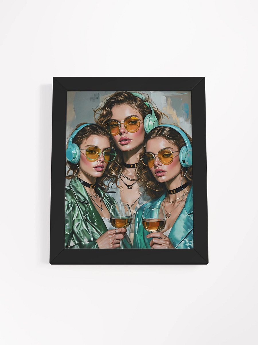Triple Trouble Framed Poster product image (2)