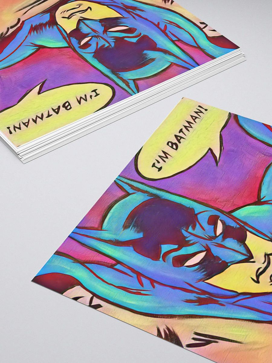 I'm Bat Guy Kiss Cut Stickers product image (11)