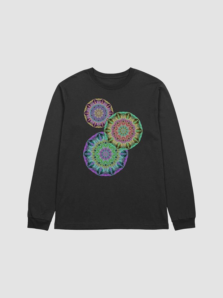 Vibrant Mandalas Long Sleeve Tee product image (2)