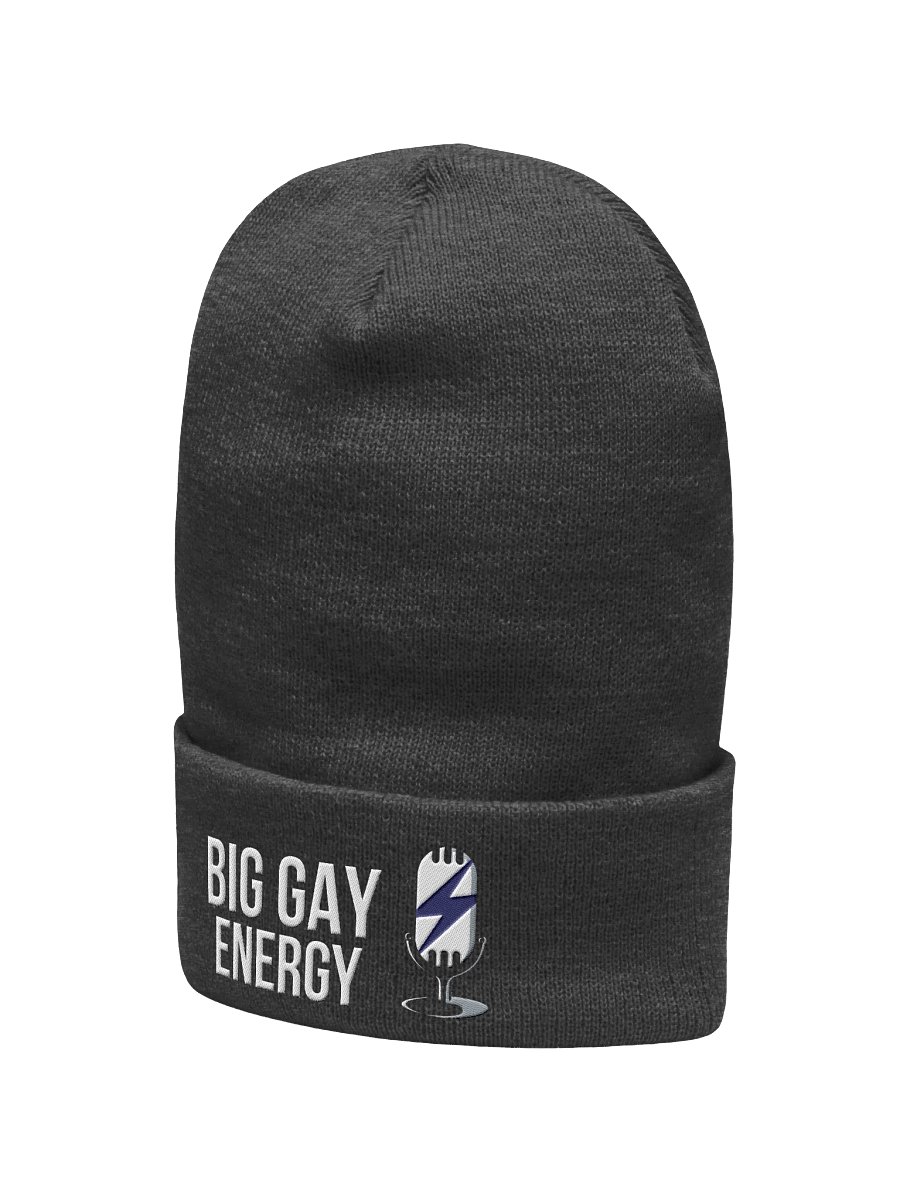 Big Gay Energy Embroidered Beanie product image (2)