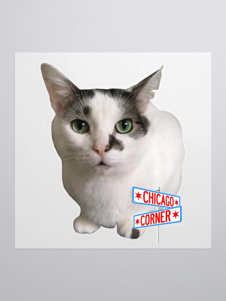 Chicago Corner Oreo Stream Cat Sticker product image (1)