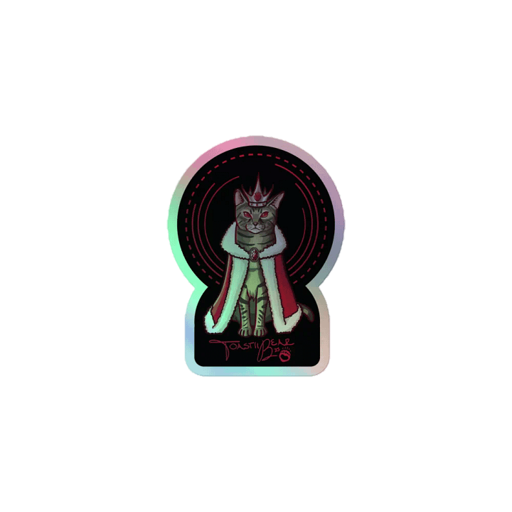 The Gremlin King - Fireberry Holo Sticker product image (2)