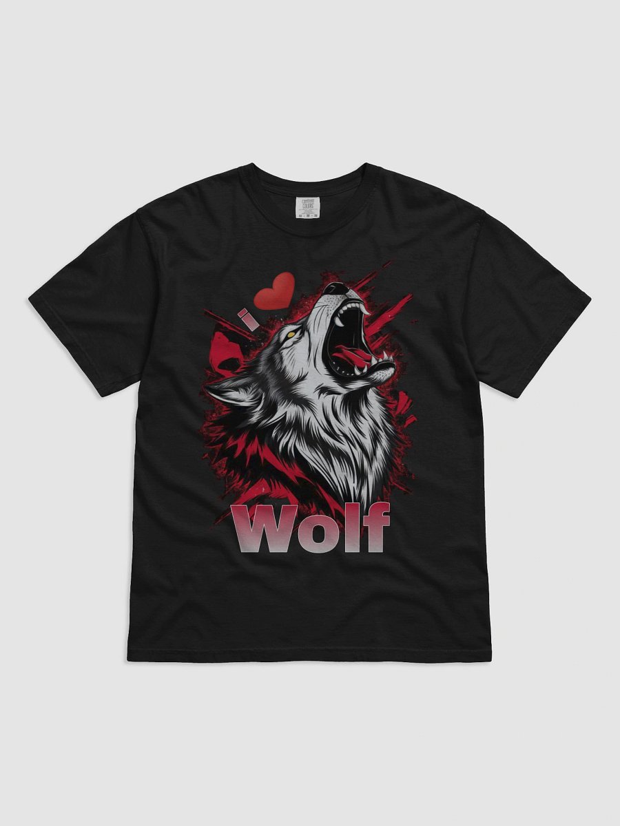 Dynamic Wolf Howl T-Shirt product image (1)