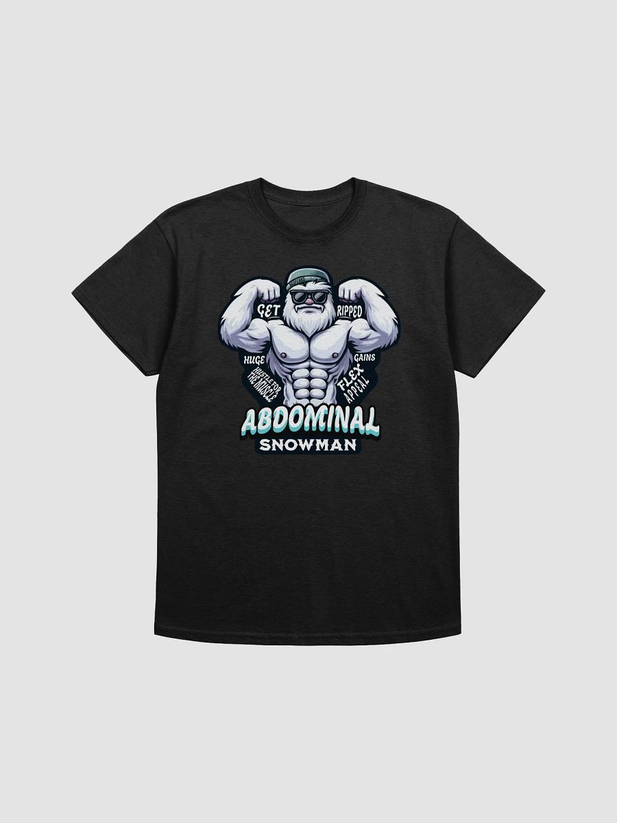 Abdominal Snowman Tee: Chill Vibes, Huge Gains! product image (1)