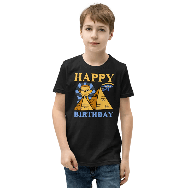 Happy Birthday (Egypt Pyramids) T-Shirt For Kids product image (9)