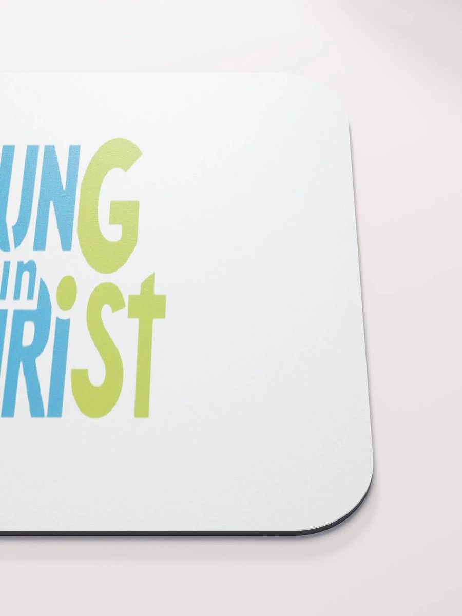 Colorful 'Young in Christ' Mouse Pad product image (5)