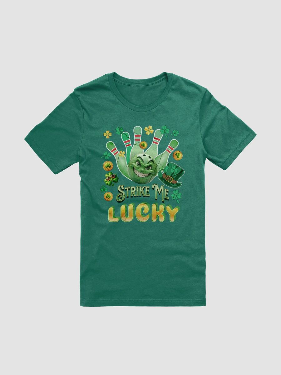 Strike Me Lucky Bowling Ball T-Shirt product image (25)