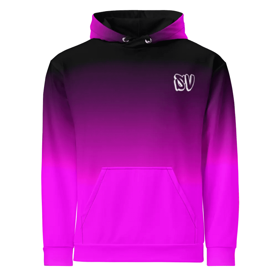 STRAIGHT VIBIN NEON COLOR FADE STYLE MARIN KATAGAWA HOODIE product image (1)
