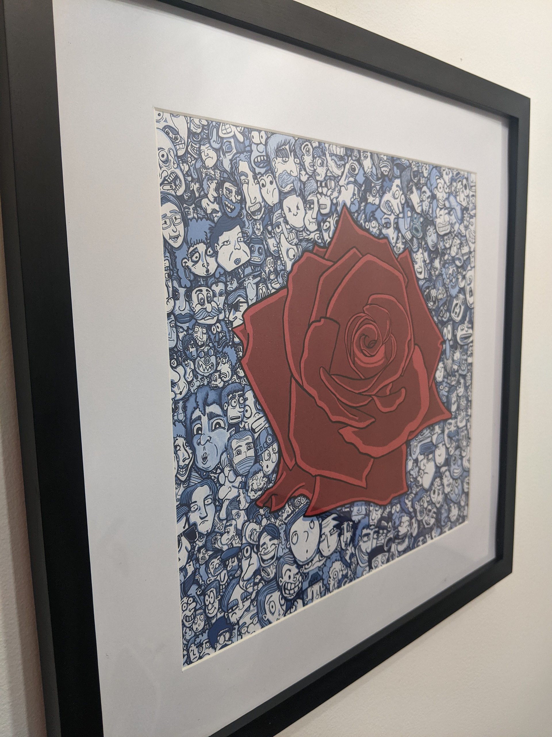 Rosie Faces Collage 12x12 Premium Matte Print product image (2)