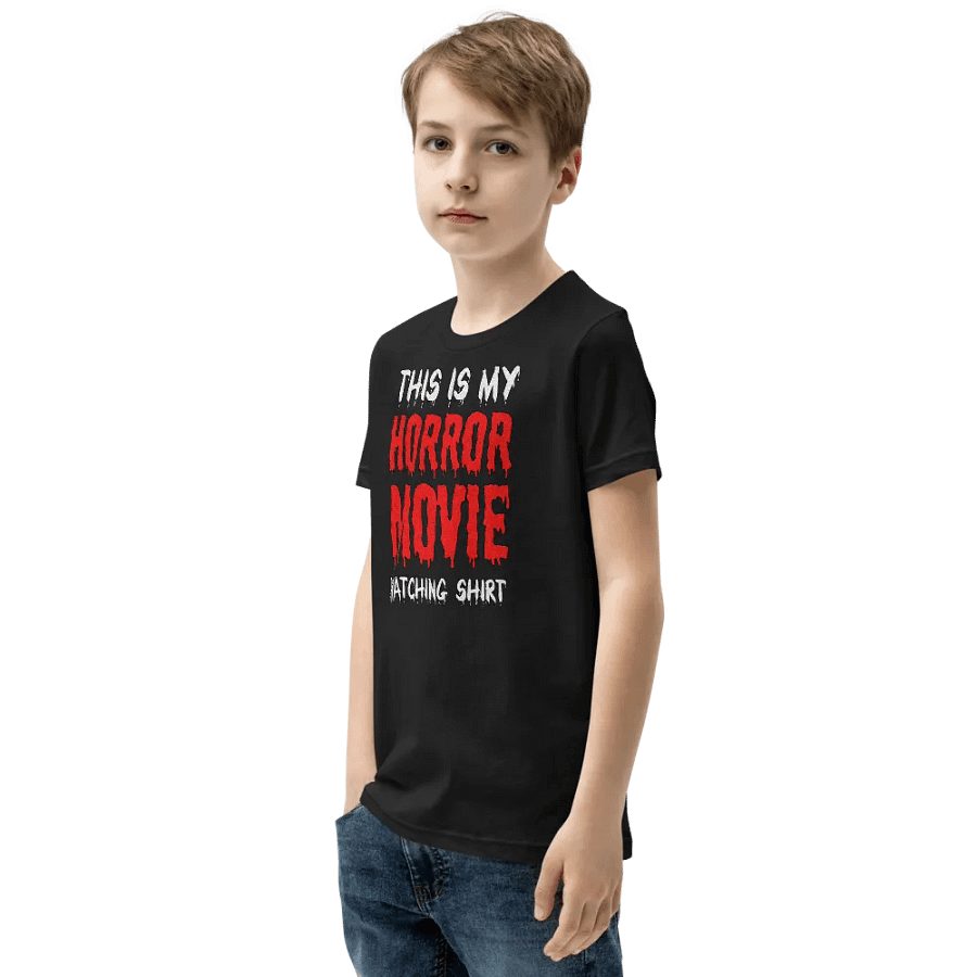 This Is My Horror Movie Watching T-Shirt For Kids product image (3)