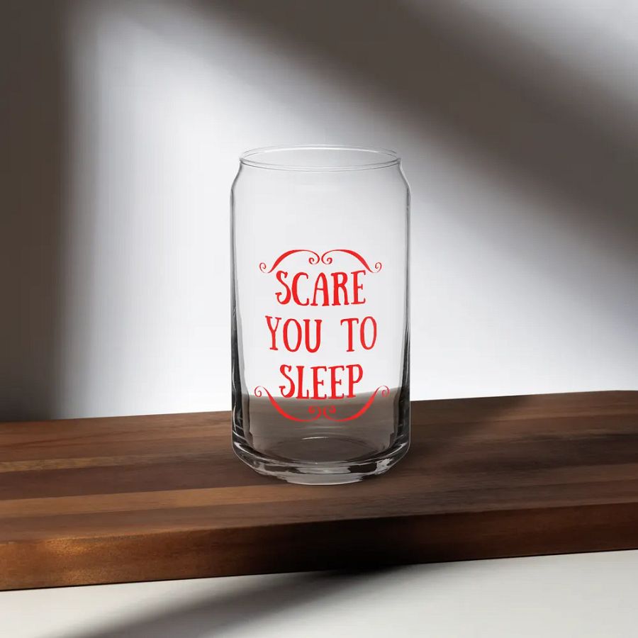 Scare You To Sleep Can Shaped Glass product image (5)