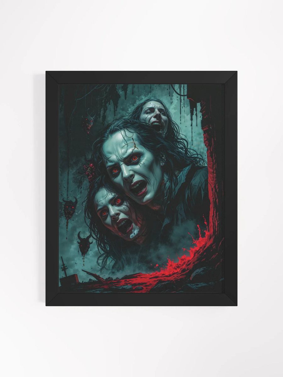 The Wailing Trinity Framed Print product image (2)