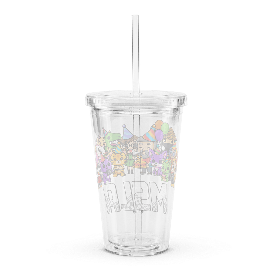 MSLA Sweet Sixteen - Double Wall Clear Plastic Tumbler product image (5)
