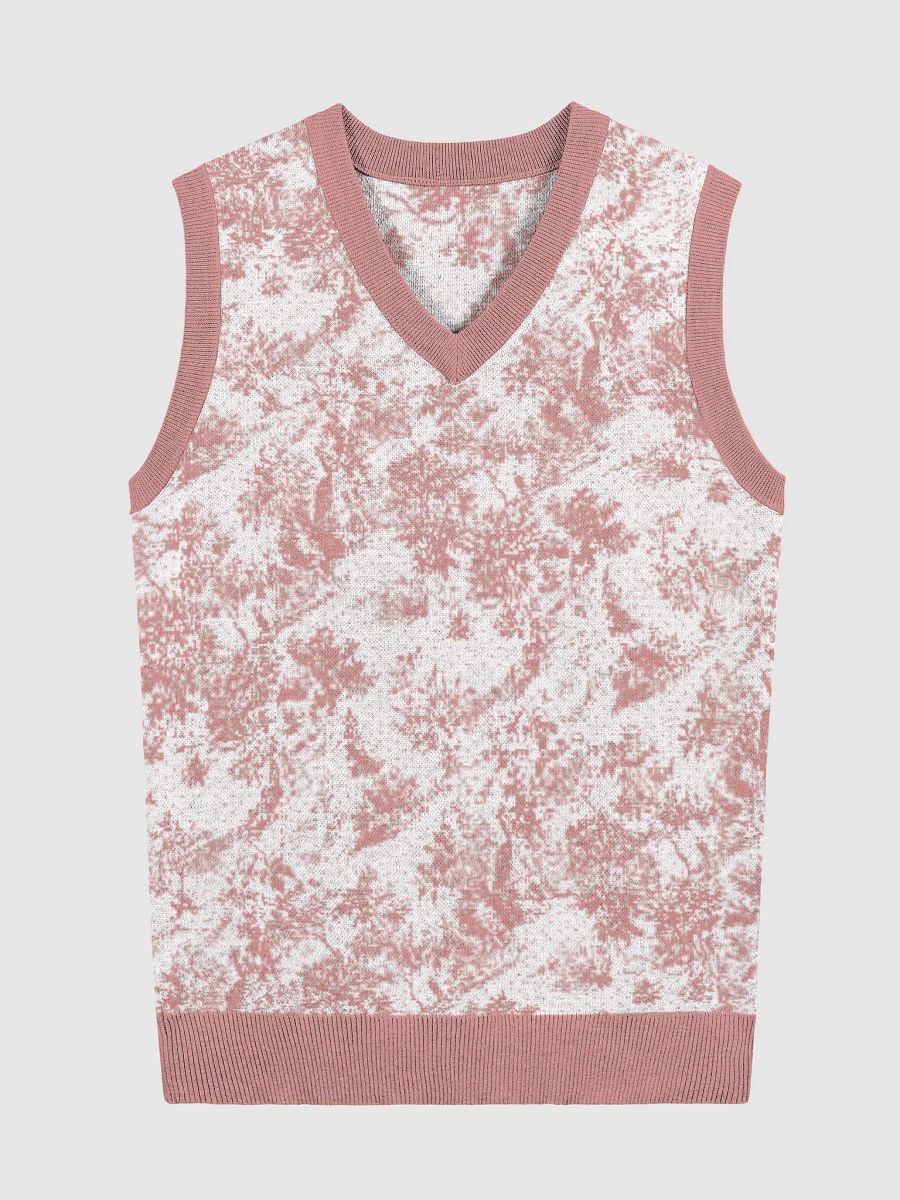 Floral V-Neck Vest product image (1)
