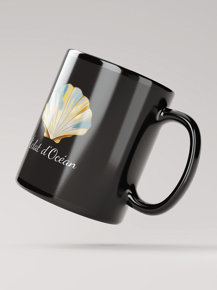 Mug Noir - Eclat d'Océan - Idée Cadeau Orignal product image (2)