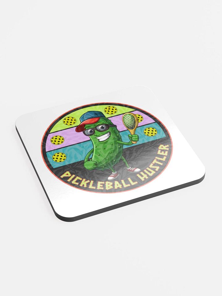 Pickleball Hustler Cork Coasters product image (2)
